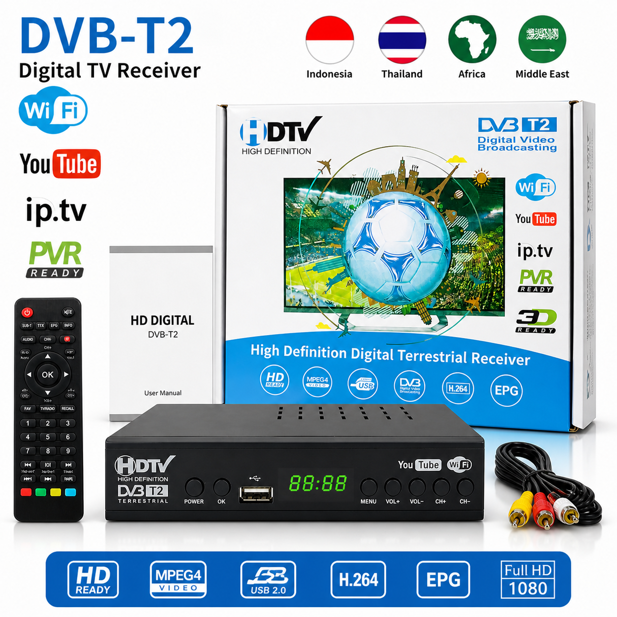 DVB-T2 set top box
